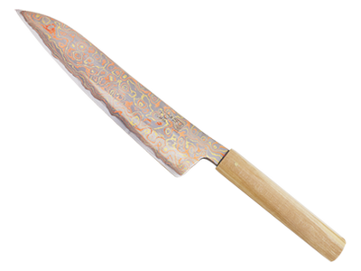 ダマスカス包丁 豪美 牛刀 - Fan Out