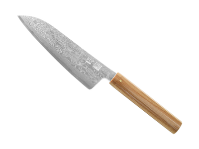 ダマスカス包丁 無心 三徳 - Fan Out