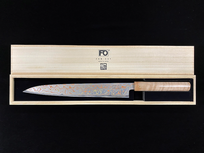 ダマスカス包丁 豪美 柳刃