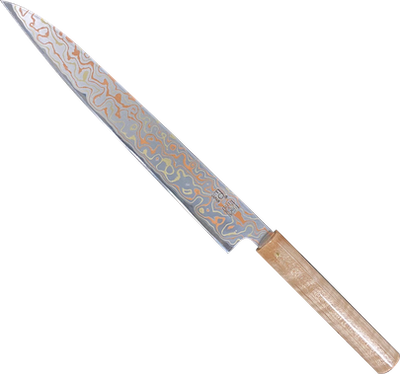 ダマスカス包丁 豪美 柳刃