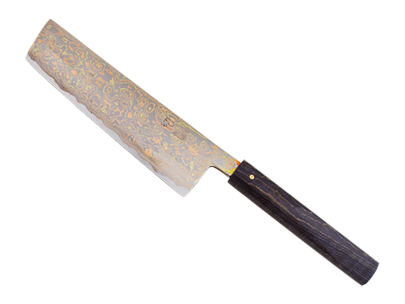 ダマスカス包丁　豪美　菜切 - Fan Out