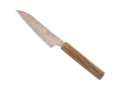 ダマスカス包丁　豪美　ペティ中 - Fan Out